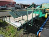 Slider Belt Conveyor, 59” Wide X 9’6” Long Slider Belt Conveyor